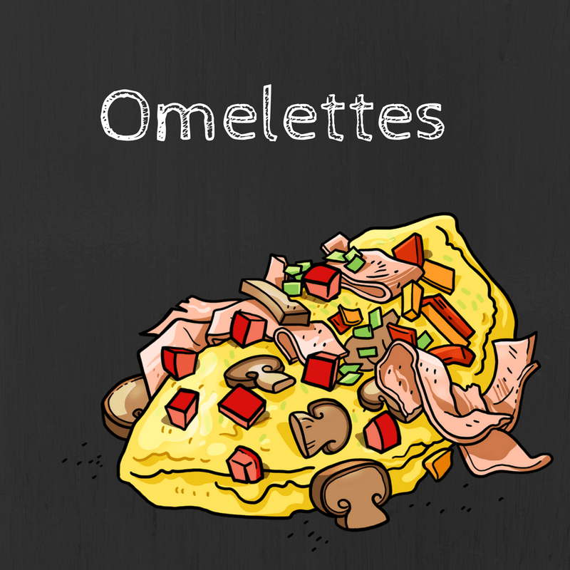 Omelettes - Only at Sugar House